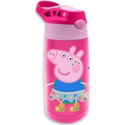 BORRACCIA TERMICA CON BECCUCCIO PEPPA PIG 450 ML APERTURA AUTOMATICA - PP17062