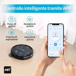 AIRROBO P20 Robot Aspirapolvere Con Telecomando