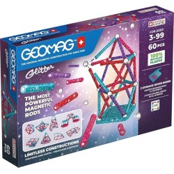 Geomag, Recycled, Costuzioni Magnetiche Effetto Glitter